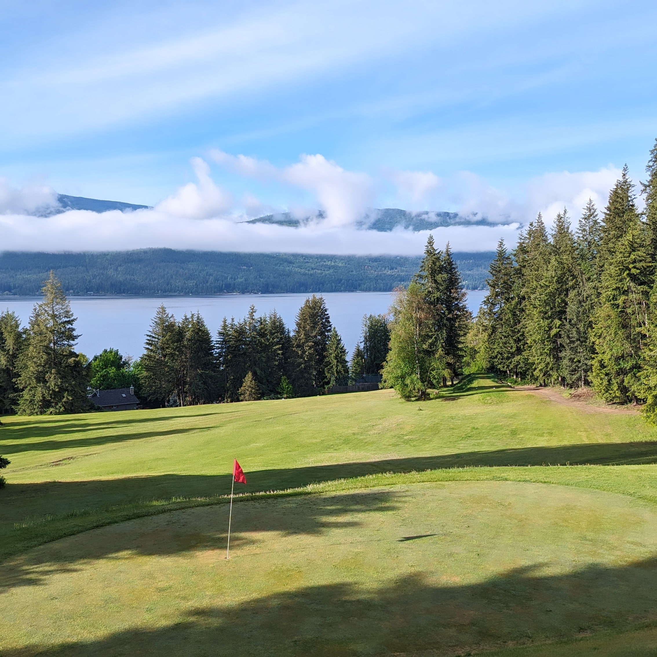 Lake view from North Shuswap Golf Club